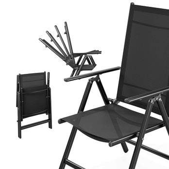 Záhradná zostava BERN 3 čierna/biela 2