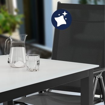 Záhradná zostava BERN 3 čierna/biela 4