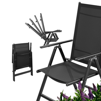 Záhradná zostava BERN 4 antracitová/biela 2