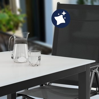 Záhradná zostava BERN 4 antracitová/biela 4