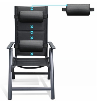 Záhradná zostava BERN 5 antracitová/čierna 1