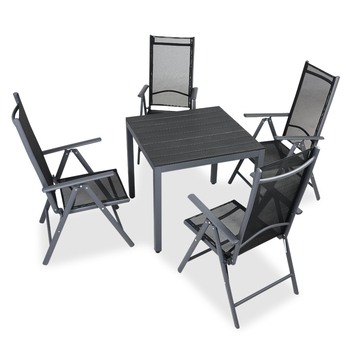 Záhradná zostava BERN antracitová 1