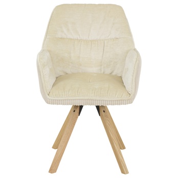 Kreslo BERNADETTE S krémová 1