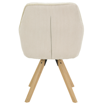 Kreslo BERNADETTE S krémová 4