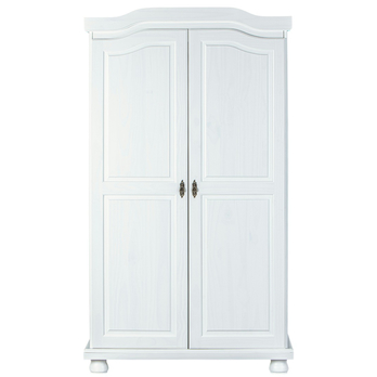 Šatníková skriňa BERNIAN I biela, šírka 104 cm 2