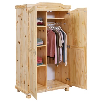 Šatníková skriňa BERNIAN I borovica, šírka 104 cm 3