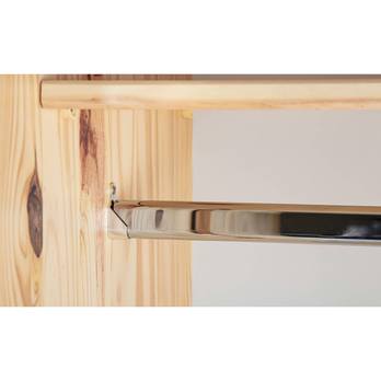 Šatníková skriňa BERNIAN II borovica, šírka 150 cm 8