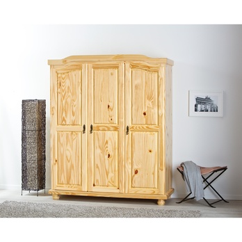Šatníková skriňa BERNIAN II borovica, šírka 150 cm 1