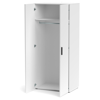 Šatníková skriňa BERNO 5 biela 1