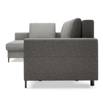 Sedacia súprava BERRY ľavá, tmavosivá 3