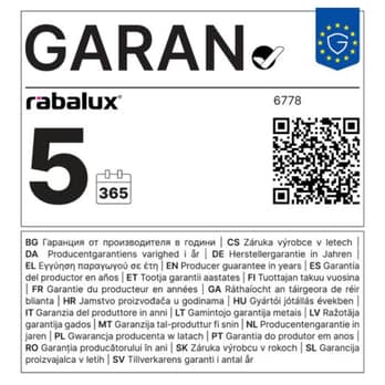 Stolná lampa BERRY biela 2