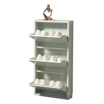 Skrinka na topánky BERT 1 biela 2