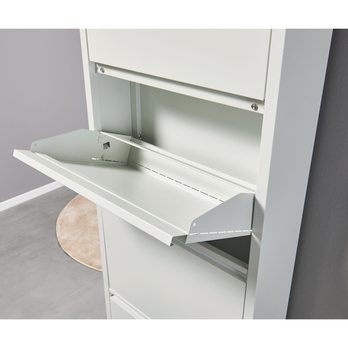 Skrinka na topánky BERT 1 biela 8