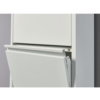 Skrinka na topánky BERT 1 biela 9