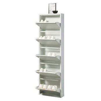 Skrinka na topánky BERT 3 biela 2