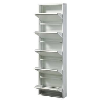 Skrinka na topánky BERT 3 biela 3