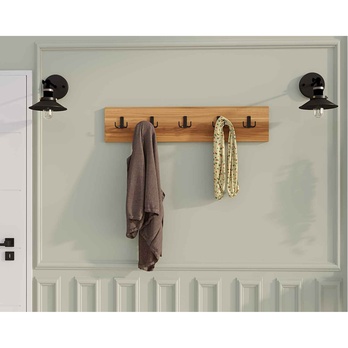 Nástenný vešiak BESLI orech 1