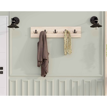 Nástenný vešiak BESLI dub sapphire 1