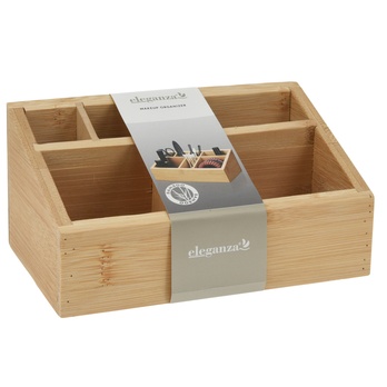 Organizér na kozmetiku BESSIE bambus 1