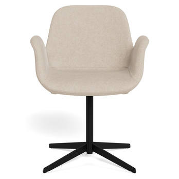 Jedálenská stolička BETH piesková/matná čierna 2