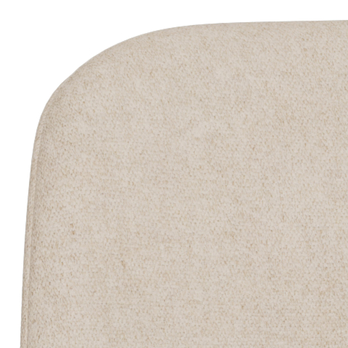 Jedálenská stolička BETH piesková/matná čierna 6