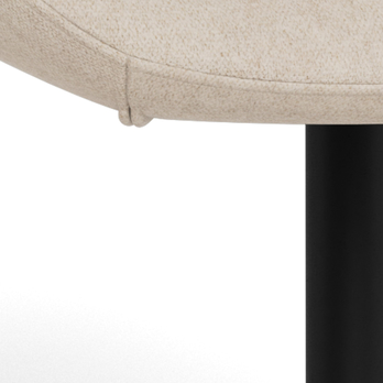 Jedálenská stolička BETH piesková/matná čierna 8