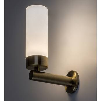 Kúpeľňové LED svietidlo BETTY bronzová/biela 1