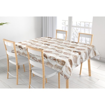 Obrus BÉŽOVÉ LISTY 120x140 cm 1