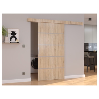 Posuvné dvere BIELLA 106 dub sonoma, 106x205 cm 1