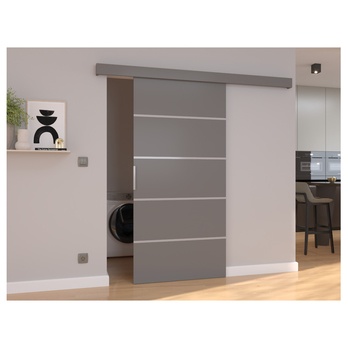 Posuvné dvere BIELLA 106 sivá, 106x205 cm 1