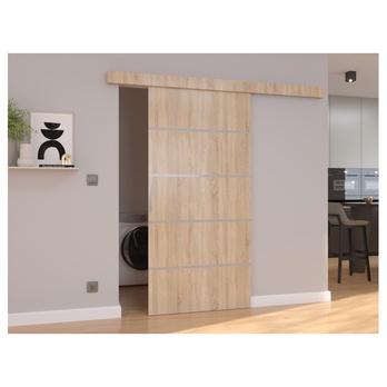 Posuvné dvere BIELLA 76 dub sonoma, 76x205 cm 1