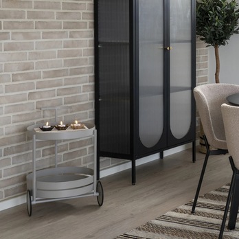 Barový stolík BIJO sivá 1