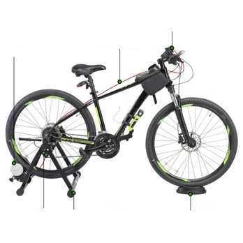 Trenažér na koleso BIKE čierna 12