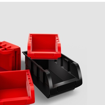 Nástenka na náradie s boxy BIN 1 čierna/červená 5