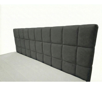 Posteľ s matracom a topperom BIRNA 2 BK tmavosivá, 180x200 cm 6