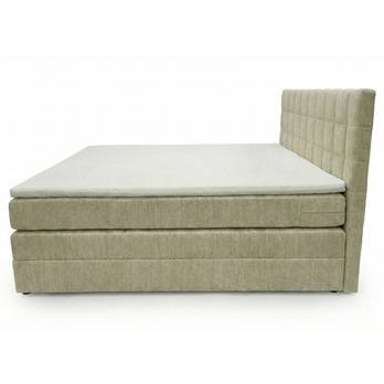 Posteľ s matracom a topperom BIRNA 2 BK béžová, 160x200 cm 5