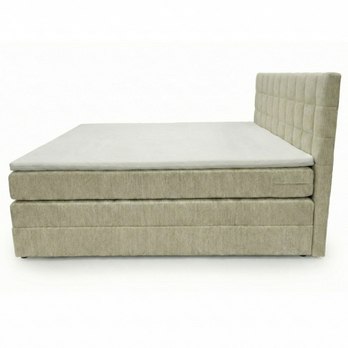 Posteľ s matracom a topperom BIRNA 2 BK béžová, 140x200 cm 4