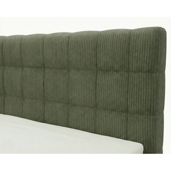 Posteľ s matracom a topperom BIRNA 2 BK olivová, 140x200 cm 6