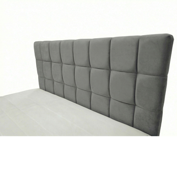 Posteľ s matracom a topperom BIRNA 2 BSB svetlosivá, 140x200 cm 3