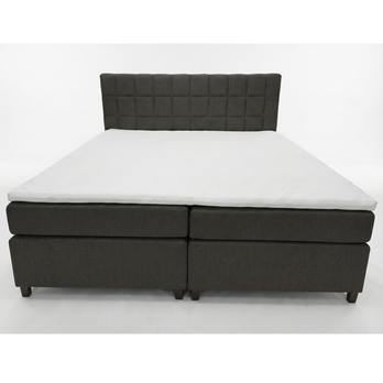 Posteľ s matracom a topperom BIRNA 2 BSB antracitová, 160x200 cm 2