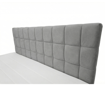 Posteľ s matracom a topperom BIRNA 2 BSB svetlosivá, 180x200 cm 3