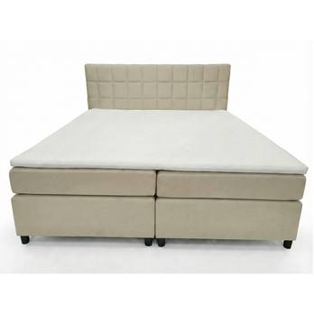 Posteľ s matracom a topperom BIRNA 2 BSB béžová, 180x200 cm 2