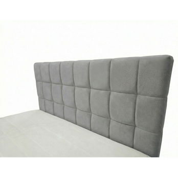 Posteľ s matracom a topperom BIRNA 2 BSB svetlosivá, 120x200 cm 3