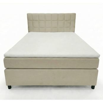 Posteľ s matracom a topperom BIRNA 2 BSB béžová, 120x200 cm 2