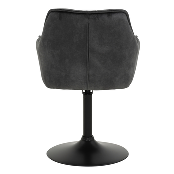 Jedálenská stolička BIRTE S vintage antracitová 3