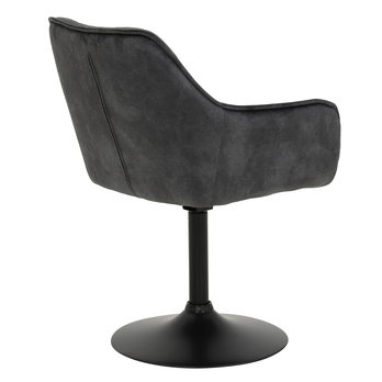 Jedálenská stolička BIRTE S vintage antracitová 4