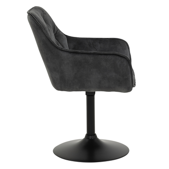 Jedálenská stolička BIRTE S vintage antracitová 5