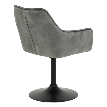 Jedálenská stolička BIRTE S vintage sivá 3