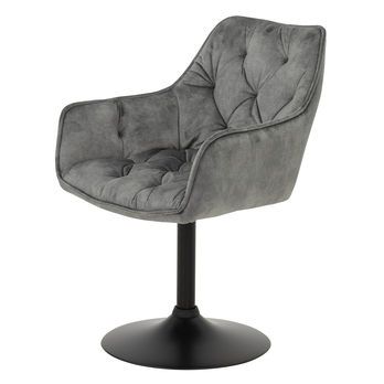 Jedálenská stolička BIRTE S vintage sivá, sada 2 ks 2