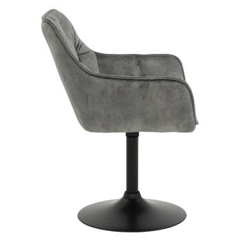 Jedálenská stolička BIRTE S vintage sivá, sada 2 ks 5